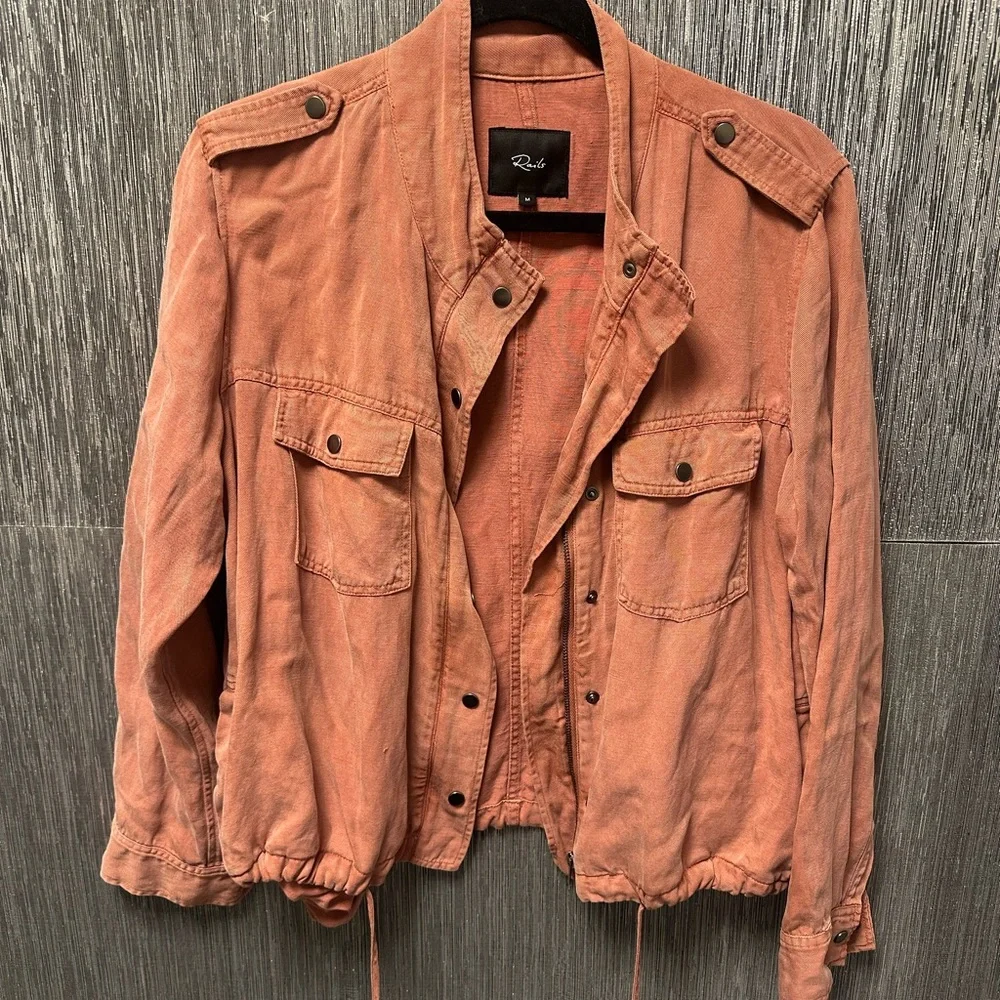 RAILS COLLINS ROSE DUST JAKET - Picture 2 of 7